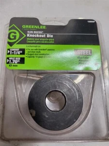 GreenLee 128AVP Slug Buster 1-1/4" Cond. Hole Size 1.70” knockout ReplacementDie - Picture 1 of 1