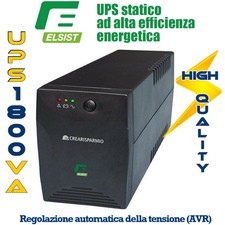 UPS Gruppo di Continuità 1800VA Per SICUREZZA Casa Ufficio Computer Stampante