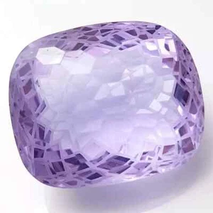 Cushion Shape Topaz  97.6 CT Natural Purple-Pink Color Loose Gemstone Faceted - Picture 1 of 7