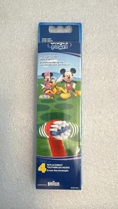 NUEVO Oral-B Stages Power Kids Cabezales de Cepillo de Repuesto Disney Mickey - Paquete de 4 - Imagen 1 de 6