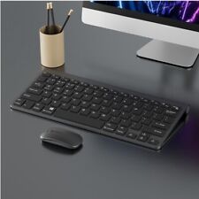 Maus mit Keyboard Drahtlose Funkmaus GHz 2.4 Set und Tastatur Kabellose Wireless