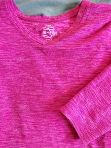 Training Sweatshirt PXL by Made for Life - Athletic style Bright Pink Streaked - Picture 1 of 3