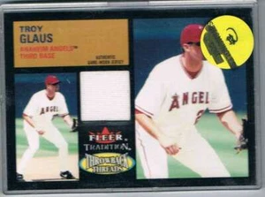 2003 Fleer Tradition Update Throwback Threads #TG Troy Glaus NM-MT MEM - Picture 1 of 1