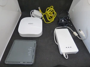 AMAZON EERO Dual-Band Mesh Wi-Fi 6 Router + Wall Port + Akku Backup Bundle - Bild 1 von 22