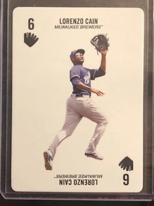 2019 Topps Kenny Mayne 52-Card Baseball Lorenzo Cain Milwaukee Brewers - Picture 1 of 2