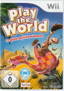 PLAY THE WORLD NINTENDO WII / NEU /RAIN DANCING SUMO WRESTLING ROBBEN CURLING. # - Picture 1 of 4