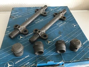 NEU NOS Mercedes 190SL W121 W128 W180 Querlenker Lagerbolzen L+R Pivot Pins OEM - Bild 1 von 11