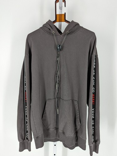 ALEXANDER WANG Felpa con cappuccio oversize M $900+