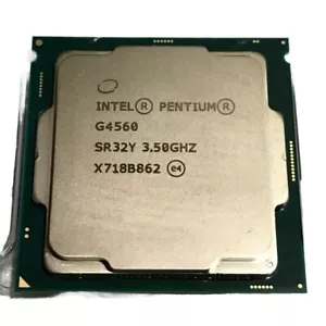 Intel Pentium G4560 3.50GHz Dual-Core CPU SR32Y LGA1151 Socket Processor - Picture 1 of 3