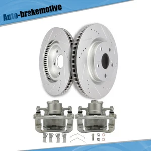 Front Brake Calipers & Disc / Rotors Vented Kit For 2007-2010 Lexus ES350 - Bild 1 von 1