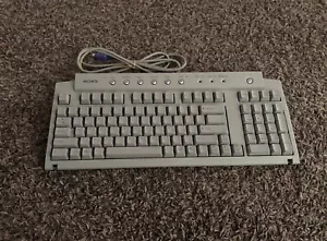 Sony Vaio PCVA-KB1P/UB Wired Computer Keyboard Gray - Picture 1 of 9