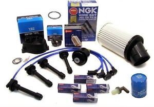 NGK Wires Spark Plug Tune Up Kit (FOR Acura Integra LS RS GS Tune-Up)
