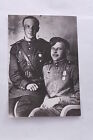 Soviet 2 Soldiers With Medal Real Photo 1945 Order Red Star Alexei Ogpw Named