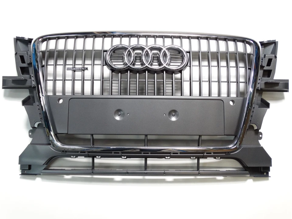 Rejilla radiador frontal gris piedra quattro original Audi Q5 8R 8R0853651A 1QP - Imagen 1 de 1