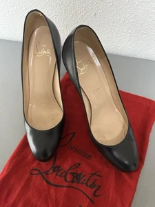 Christian Louboutin Schuhe High Heels Damen Schwarz Gr. 38,5, 100% Original - Bild 1 von 7