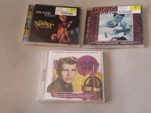 3 Duane Eddy CDs  SEALED Guitar Man,  Twangy Guitar, Twentieth Century (England) - Imagen 1 de 7
