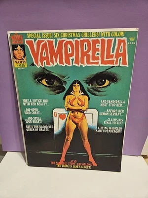 VAMPIRELLA  #49 MARCH 1976 WARREN MAGAZINES  Vf - Image 1 of 2