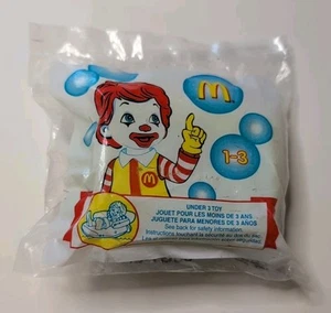 2008 Fisher Price McDonalds Happy Meal Under 3 Toy RONALD IN A POOL FLOAT - Picture 1 of 4