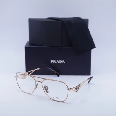 Prada PRB50V SVF1O1 Rose Gold 59mm Eyeglasses New Authentic - Image 1 of 4