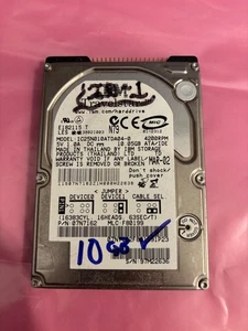 10GB 2.5" 40 pin Internal Hard Disk Drive Roland VS 880 890 1680 1880 - TESTED - Picture 1 of 2