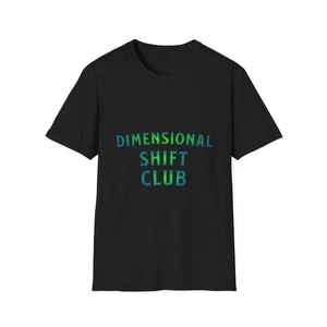 Dimensional Shift Club Unisex Softstyle T-Shirt, Cool Graphic Tee, Freizeit […] - Bild 1 von 31