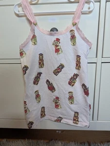 Claesen's European bear top pajamas tank top sleeveless music cats Claesen - Picture 1 of 3
