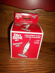 Original--Dirt Devil Kehrsauger Ersatzfilter (2 Stück)--Versand KOSTENLOS - Bild 1 von 1