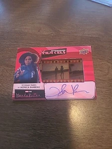 2022 UD Marvel WV Teyonah Parris Monica Rambeau Auto Film Cels #FCA-TP C002391 - Picture 1 of 2