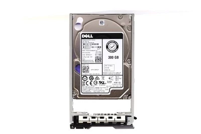 Dell ST300MM0078 300GB 2.5" 12Gb/s 10K RPM SAS HDD W/Caddy P/N: 02M5JK Tested - Image 1 of 2