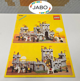 (OK O3/16) Lego instructions Castle 6080 King's Castle