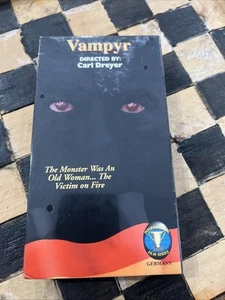 Vampyr By Carl Dreyer Julian West Sybille Schmitz Germany Video Tape VHS - Picture 1 of 6