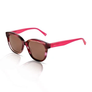 Joules Sunglasses Women's Honeysuckle JS7081 217 Burgundy Pink Horn/Brown - Picture 1 of 2