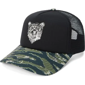 Dakine Youth Kids Traveler Trucker Snapback Hat Tiger Camo Black New - Picture 1 of 2