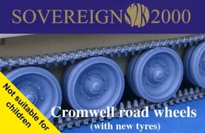 Sovereign 2000 - ruedas de carretera Cromwell/Challenger con neumático nuevo 1/35 - S2KA025 - Imagen 1 de 5