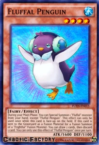 YUGIOH FUEN-EN015 Fluffal Penguin Super Rare 1st Edition NM - Picture 1 of 1