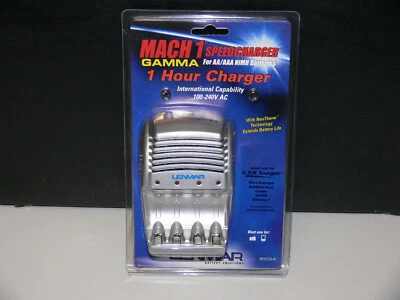 High Speed Universal Quick Charger Akkuladegeraet for Aa AAA Lenmar MSCAA - Image 1 of 3