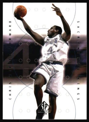 2000 SP Authentic Chris Webber    #70 Sacramento Kings - Image 1 of 2