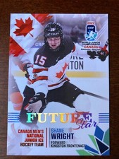 2022 BY Cards Shane Wright IIHF World Junior Championship Team Canada