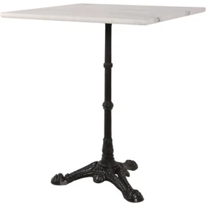 Gartentisch Bistrotisch Marmortisch Cafetisch quadratisch viereckig 60x60x73cm - Bild 1 von 4