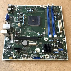 HP Pavilion Desktop 500 550 Main Motherboard Orchid2-S AMD D3 782614-501 MS-7906 - Picture 1 of 5