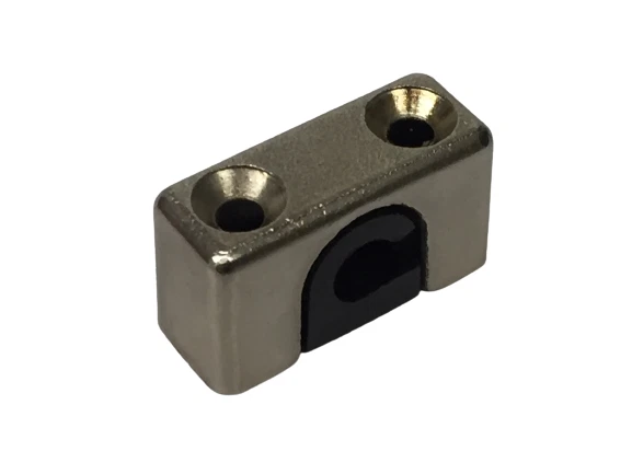 (1,99€/St.) 4x HUWIL Stangenführung für Profilstange Ø 6 mm, Drehstangenschloss - Bild 1 von 3