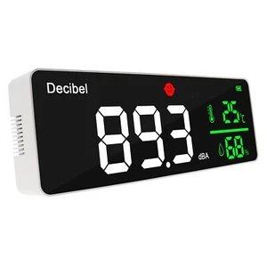 Decibel Meter Large Colored LED Screen Display Sound Level Tester 30dB to 130dB - Picture 1 of 9