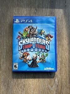 SKYLANDERS TRAP TEAM (SONY PLAYSTATION 4, 2014) REPLACEMENT CASE ONLY NO GAME