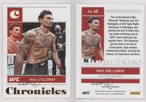 2022 Panini Chronicles UFC Bronze Max Holloway #68