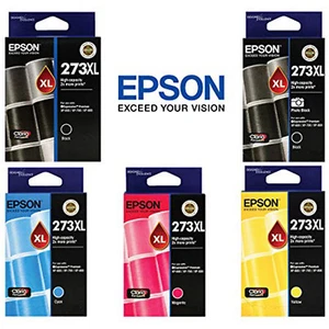 GENUINE Original Epson 273XL 5 Colour Value Pack Ink Cartridge High Capacity - Picture 1 of 7