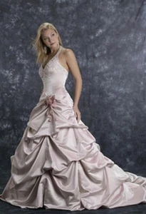 House of Wu Private Collection 8964 Wedding Gown Bridal Dress Sz 14  New NWT - Picture 1 of 7