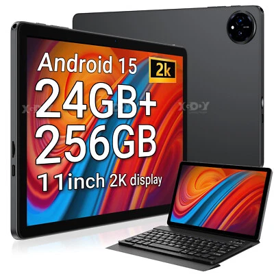 2025 Neu Android 15 11 Zoll Tablet Dual Kamera Octa core 16GB+256GB Dual Kamera - Bild 1 von 4