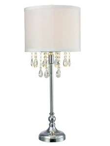 GT15319LED-P91 - DALE TIFFANY Heidi Crystal Table Lamp - Picture 1 of 2
