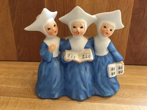 Vintage 79’ singende Nonnen Musikfigur Berman & Anderson Inc. *FUNKTIONIERT* 6” T 5” W - Bild 1 von 7