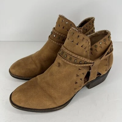 Sugar Shoes Terraine Envejecido Marrón Claro Botines Mujer Talla 7 CT3058 Foto 1 de 4